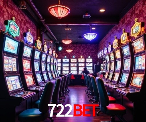 Interface moderna da plataforma 722bet